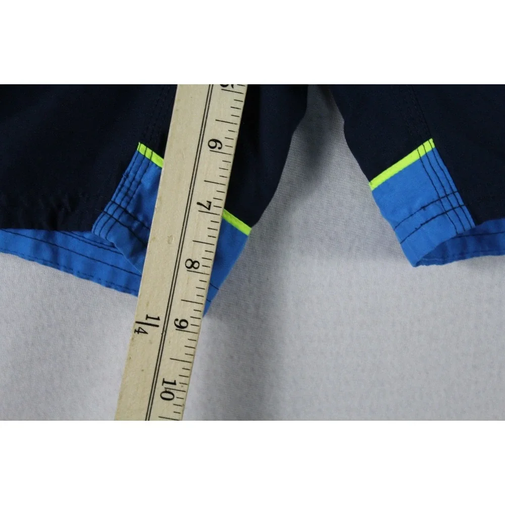 Nike Men Blue Board Shorts Trunk Dri Fit Summer Beach Casual Size XL